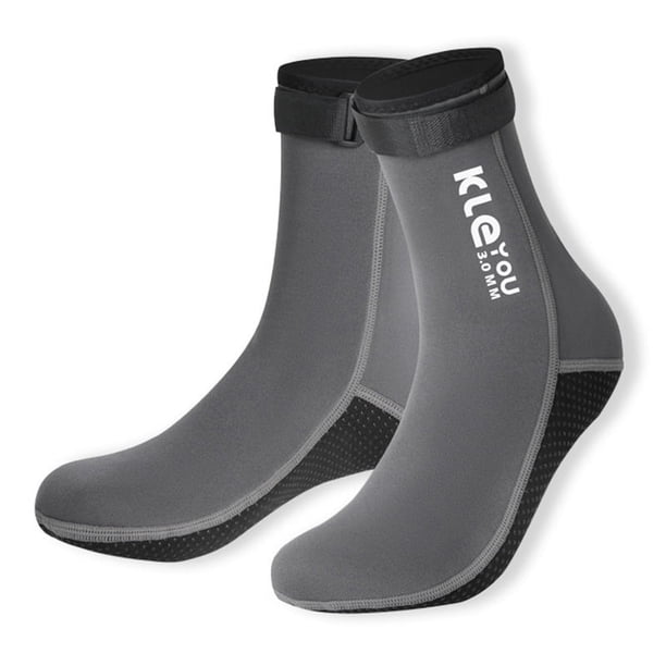 Calcetines de buceo de neopreno de 3 mm, calcetines de natación, calcetines de baño cálidos para snorkel.