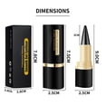 thumbnail image 4 of Lápiz Delineador De Ojos, Gel Delineador De Ojos Negro, Delineador De Ojos De Fórmula De Secado Rápido, Maquillaje Delineador De Ojos De Larga Duración A Prueba De Agua A Prueba De Manchas Durante, 4 of 5