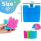 thumbnail image 2 of Freezer Block Ice Packs for Lunch Boxes - Reusable - 6 Pack, 2 of 5
