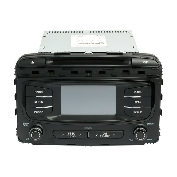 Restored 2016-18 Kia Sorento AM FM Receiver XM MP3 Single-Disc CD Player 96180-C6000WK (Refurbished)