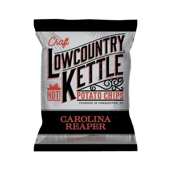 Lowcountry Kettle Potato Chips - Carolina Reaper 24 pk