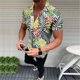 thumbnail image 2 of Camisas casuales de manga corta de moda de verano para hombres Pompotops  oipoqjl48735, 2 of 7
