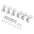 thumbnail image 3 of Guitar Locking Tuners,3R3L Guitar Locking Tuners String Tuning Pegs Set Semicircle Guitar Locking Tuners Precision Engineered, 3 of 14