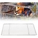 thumbnail image 2 of Rejilla para Parrilla, Parrilla Rectangular de Malla de Acero Inoxidable a Prueba de óxido, Parrilla de Cocción Multifunción Resistente a Altas Temperaturas para Asar Carne, 2 of 4