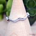 thumbnail image 2 of SS DESIGNS Zig Zag Wavy Thumb Ring for Women s, 925 Sterling Silver Midi Finger Ring, Unique Minimalist Wave Stacking Ring Gift, 2 of 5