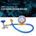thumbnail image 2 of Ymiko R134A R12 Car Air Conditioning Refrigerant Recharge Measuring Kit Hose Gas Gauge, 2 of 8