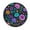 Colorful Flowers and Vines, variant on 36.2 Inch Round Floor Mat Beautiful Flower Field Carpet Decor Rug for Living Room Bedroom