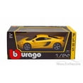 thumbnail image 3 of Mclaren MP4-12C Yellow 1/24 Diecast Car Model by Bburago, 3 of 3