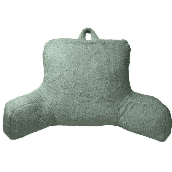 hometrends Solid Colour Fur Bed Rest, 31x16x16"