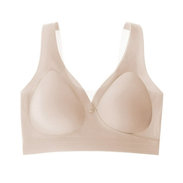 Women's Seamless Wire Free Push-up Bra