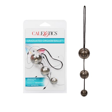 CalExotics Perfectly Weighted Graduated Orgasm Kegel Balls - Silver