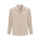 thumbnail image 4 of Blusa y camisa de manga larga con cuello vuelto para hombre, informal, de color liso, semiabierta, de poliéster, 4 of 7