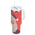 thumbnail image 2 of Santa Claus Christmas 40 oz Tumbler Insulated&nbsp;Travel Mug Leak Proof Water Bottles Glasses Fits in Car Cup Holder, 2 of 8