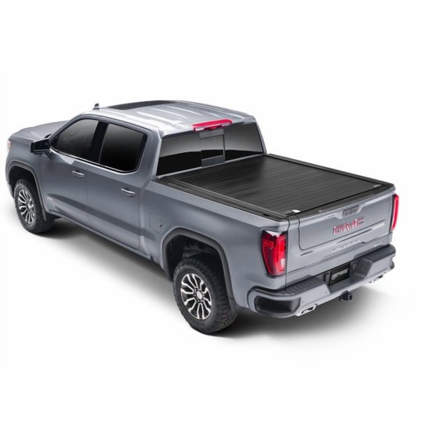 Retrax Tonneau Cover 80488 RetraxPro MX; Manual Retractable; Key Lockable; Matte Black; Aluminum; Without Stake Pocket Cutouts