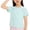 Green, variant on Girls Athletic Quick Dry Raglan Sleeve T-Shirt with Reflective Accents Moisture Wicking Activewear for Kids Blue,Size 10-11 T