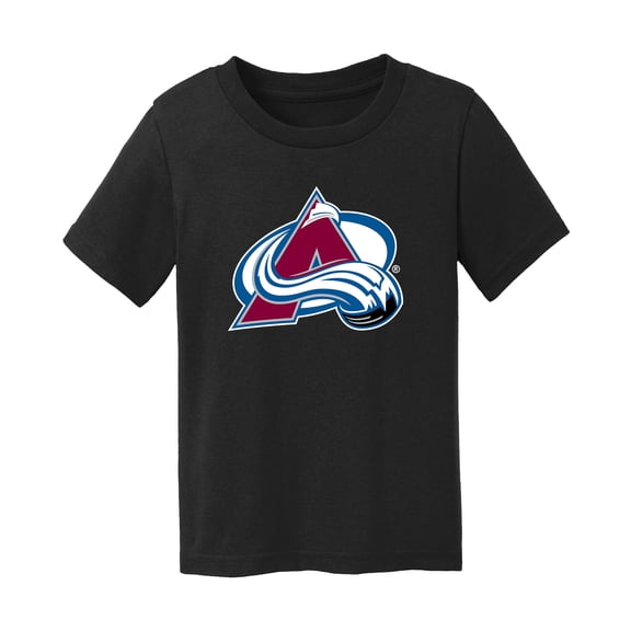 Toddler Chad & Jake Black Colorado Avalanche Primary Logo T-Shirt