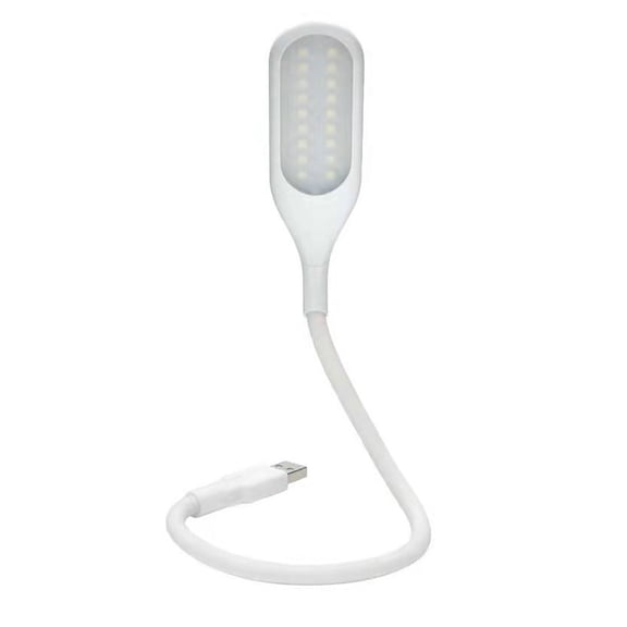 Luz de noche para dormitorio, lámpara de lectura giratoria de 360 ​​grados, potente herramienta de iluminación de aprendizaje para sala de Iluminación y accesorios Blanco sin interruptor Bewildely HA072797-02