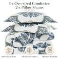 thumbnail image 2 of Infinity Printed Comforter Set by SouthShore Fine Linens, 2 of 9