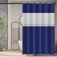 thumbnail image 4 of Lksixu Shower Curtain for Bathroom, 71"x71" PEVA Shower Curtain with See Through Top Window, Waterproof Quick-Drying Washable Shower Curtain with Hooks Modern Style Bathroom Decor for Bathrubs Spa, 4 of 9