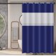thumbnail image 4 of Cortina de ducha Lksixu para baño, 180 x 180 cm, de PEVA, con ventana superior transparente, impermeable, de secado rápido, lavable y con ganchos, decoración moderna para baño, spa y spa., 4 of 8