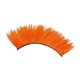 thumbnail image 2 of Peluca con forma de casco, accesorio práctico, ligero y unisex para fiestas. Pieza de cabello estilo única para cosplay y salidas informales. Naranja, 2 of 8