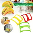thumbnail image 2 of COOLL - 2 soportes para tacos, fáciles de limpiar, reutilizables, duraderos, para exhibir perritos calientes, para el hogar, la cocina y el restaurante., 2 of 8