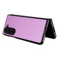 thumbnail image 5 of Case for Samsung Galaxy Z Fold 6, PU Vegan Leather Back & Hard PC Bumper Wireless Charging Shockpoof Protective Slim Anti-Scratch Phone Case for Samsung Galaxy Z Fold 6 - Purple, 5 of 8