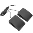 thumbnail image 1 of Electronic Drum Pedal Black Professional Design For Musicians Music Practice 1Pair Sustain Effect, 1 of 5