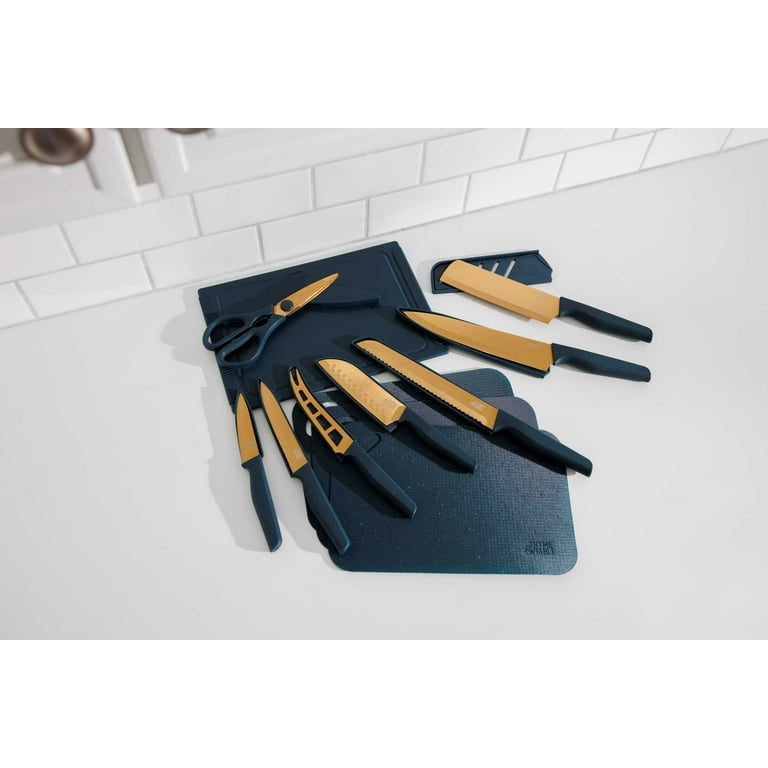 Thyme & Table 20-Piece Knife Set - Blue - Walmart.com