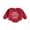 Red, variant on Wassery Baby Girls Christmas Romper Infant Girls Crew Neck Long Sleeve Letter Print Casual Bodysuits 3M 6M 12M 18M Newborn Girls Loose Fit Fall Clothes