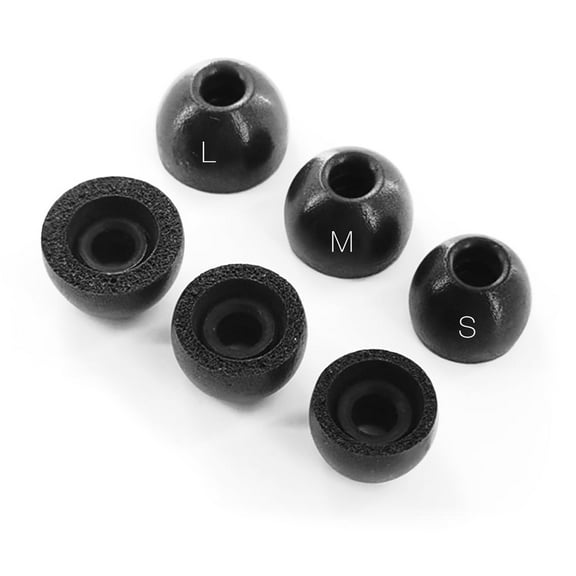 TENNMAK Memory Foam Eartips Replacement for Denon PerL Pro Earbuds