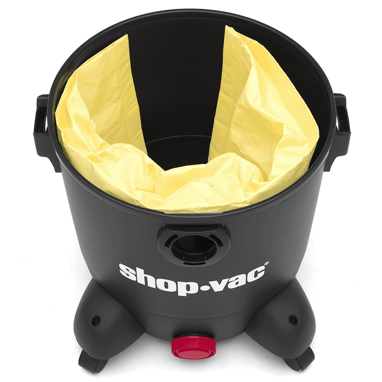 Shop-Vac 5-8 Gallon High-Efficiency Dust Collection Bag, 2