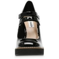 thumbnail image 3 of Steve Madden Womens Twice Patent Leather Platform Heels, 3 of 3