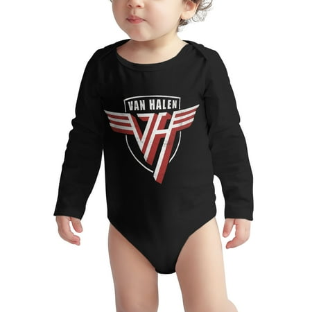 

Edward- Baby onesie Van- Halen Baby Boy Girl Long Sleeve Bodysuit Snap Closure Black 18 Months