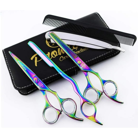 ProMax Professional 5 pcs Multi Titanium Barber Shears set 11-4645