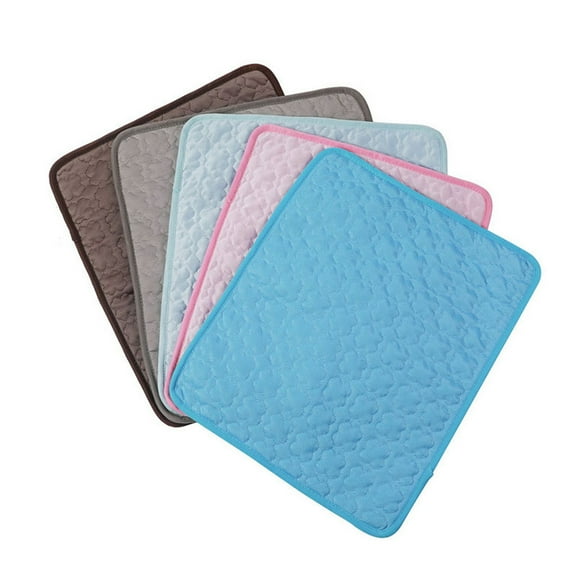 SPRING PARK Dog Cooling Mat Pet Summer Cooling Pads Hot Weather Sleeping Kennel Mat,Breathable Fabric Sleep Mat Pad Non-Toxic Breathable Sleep Bed for Dogs Cats Animal