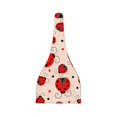 thumbnail image 2 of Wukai Red Ladybug Newborn Knotted Baby Beanie Hat for Boy Girl Baby Cute Cap Infant Beanies,0-6 months, 2 of 6