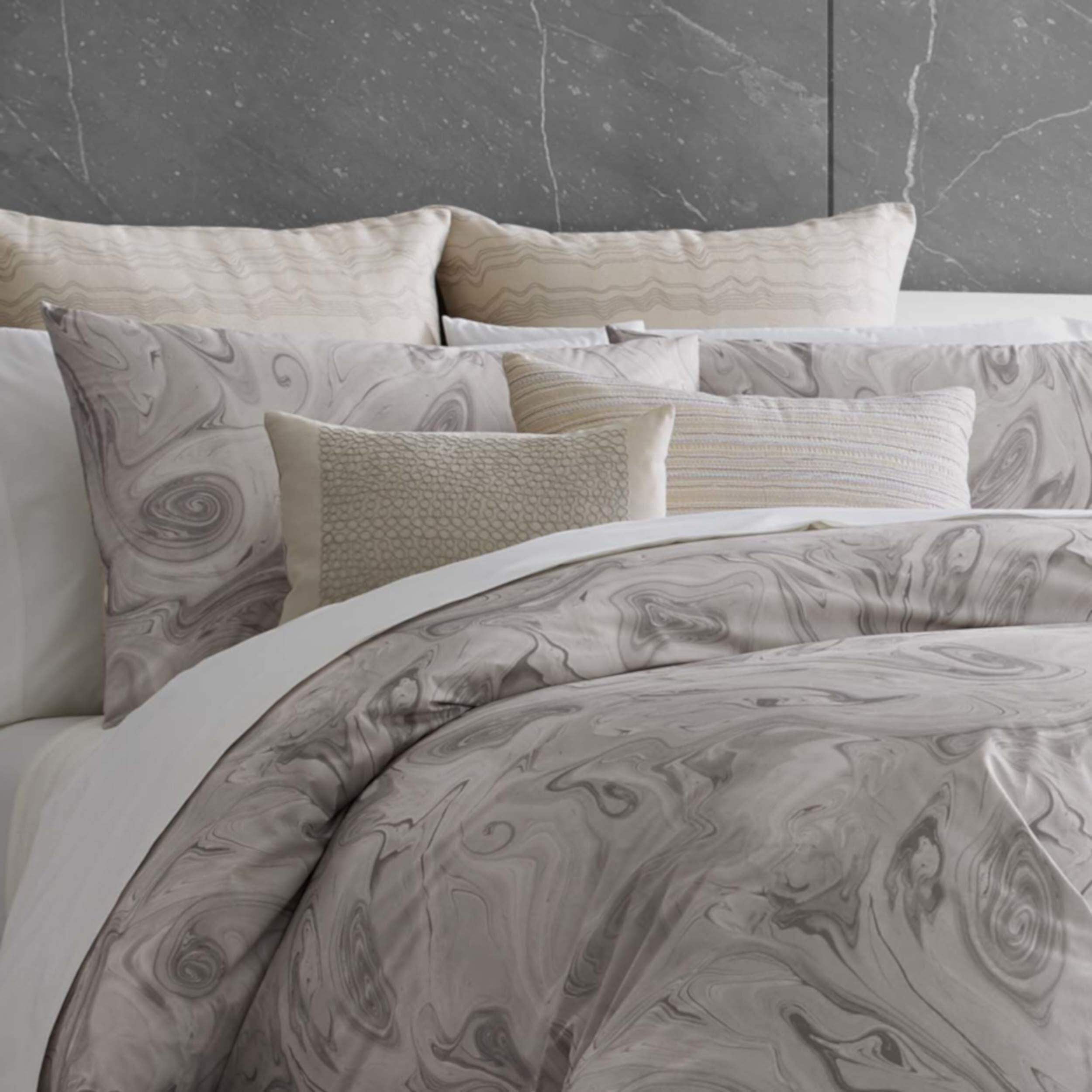 Vera Wang Marbled Bedding Duvet Cover