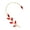 Red, variant on SPRING PARK 1Pc Women Unique Ear Cuff Clip Non Pierced Earring Jewelry Present