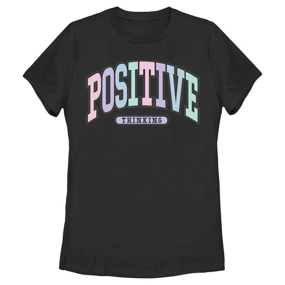 Women's Lost Gods Thinking Positive Graphic T-Shirt