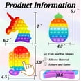 thumbnail image 2 of 3 paquetes Pop Poop Bubble Fidget It, su Popit Popper Push It'S Popitz Poppits Popitsfidgets Pops Popet Poppet Figetget Fight Autism S Kid Boy Adult Teen Gift New Rainbow Amongus Among Us Pop Adepaton WMCH-395, 2 of 7