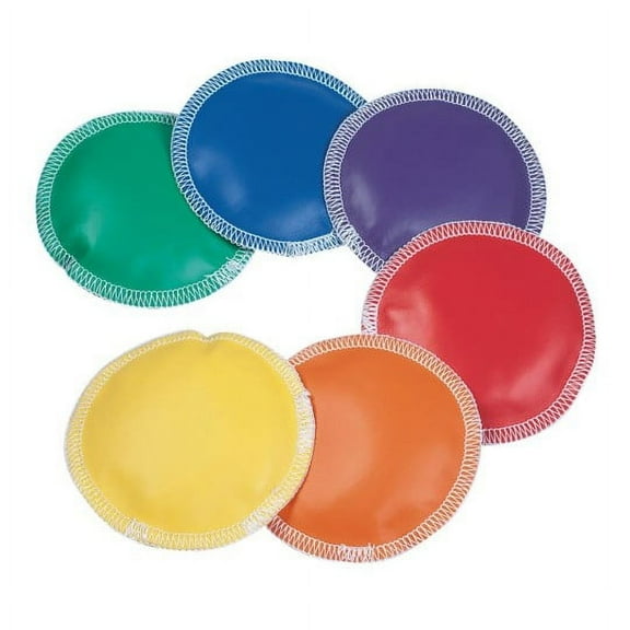 (Price/Set of 12)Spectrum Vinyl 4" Round Beanbags
