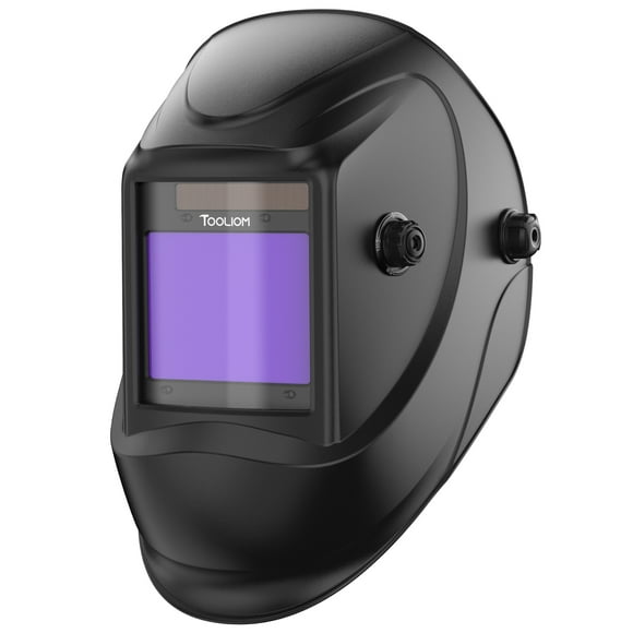 TOOLIOM Welding Helmet, True Color Auto Darkening 1/1/1/2 Large Viewing 3.94"x 3.27" Welder Mask Hood with Weld/Grind/Cut Mode for TIG MIG/MAG MMA Plasma Grinding