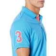 thumbnail image 4 of Camisa Polo U.S. Polo Assn. Slim Fit Azul Fin Heather M, 4 of 4