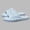 Sky Blue, variant on ATENAR Slippers for Women Fashion Wide Womens Shoes Fuzzy House Slipper Orange Free Size