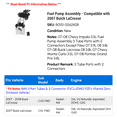 thumbnail image 2 of Fuel Pump Assembly - Compatible with 2007 Buick LaCrosse 2008, 2 of 2