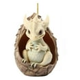 thumbnail image 3 of Holloyiver Cute Dragon Figurines, Christmas Dragon Ornaments, Dragon Egg Christmas Tree Pendant, Hanging Ornament for Car Mirror,Key Chain,Home Decoration, 3 of 5