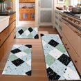 thumbnail image 2 of Kitchen Rugs Sets of 3 Non Slip Washable Kitchen Mats for Floor, Waterproof Kitchen Runner Rug, Floor Mat Carpet for Entryway, Laundry, Sink, Hallway, Bathroom, 2 of 10
