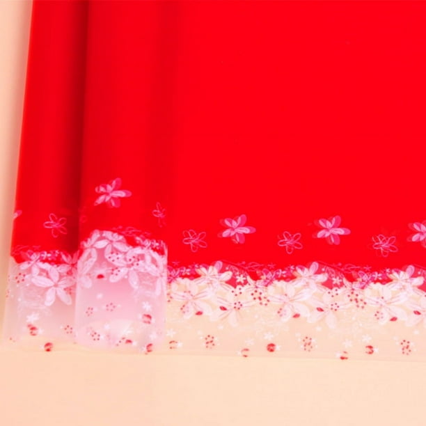 Zhuge Papel para envolver regalos, papel para envolver flores, papel para envolver ramos (rojo)