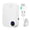 White US Plug, variant on Riousery Smart Scent Diffuser Timer Settings Efficient 3 Colors Display White Essential Oil Aromatherapy Diffuser for Home Hotel EU Plug 100V to 240V